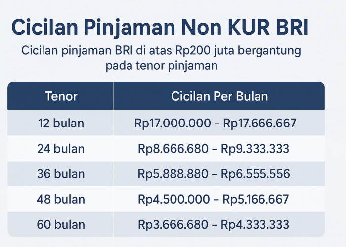 Pinjaman Non KUR BRI Hingga Rp500 Juta: Syarat, Cicilan, dan Cara Pengajuannya