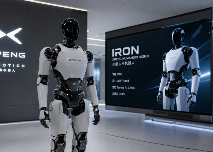 Divisi Robot XPeng Dihargai USD 6,3 Miliar, IRON Dikejar Produksi Massal Akhir 2026