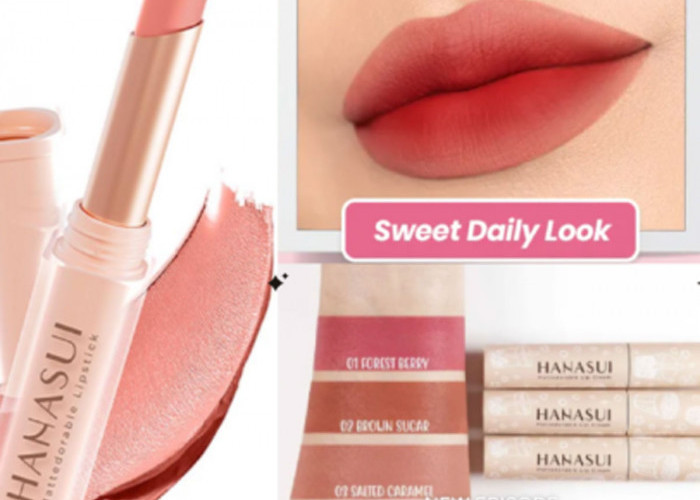 Hanasui Mattedorable Lip Cream: Pilihan Warna Terbaik untuk Bibir Hitam