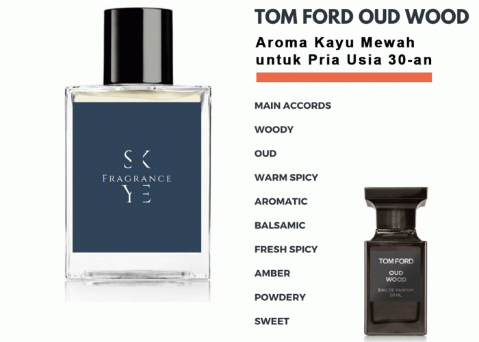 Tom Ford Oud Wood dengan Aroma Kayu Mewah untuk Pria Usia 30-an - Eksplorasi Keunikan & Kekuatan Aromatik!