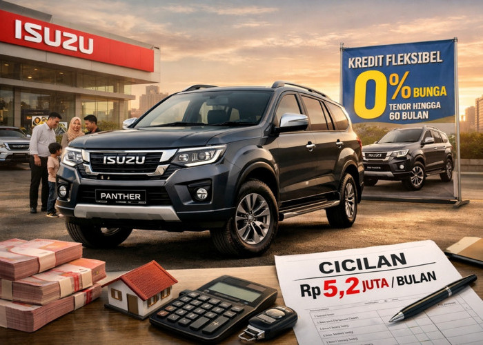 Isuzu Panther Reborn 2026: Harga Mulai Rp288,4 Juta, Tersedia Skema Kredit Fleksibel dengan Promo Bunga 0%