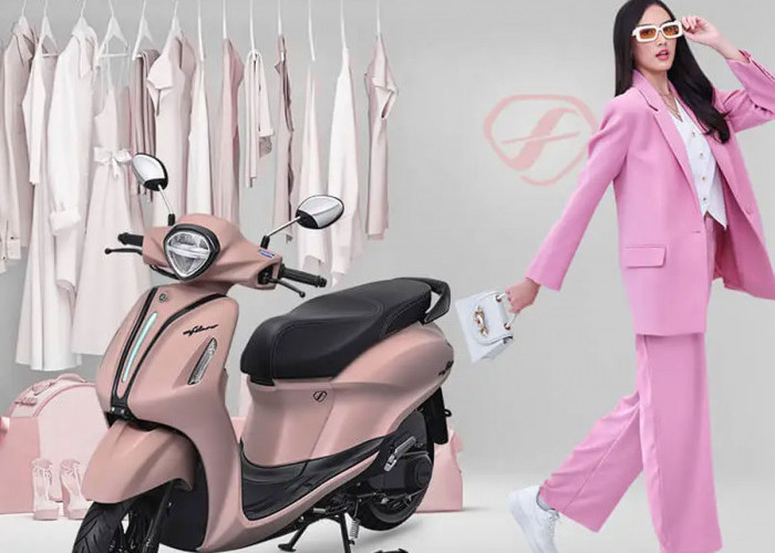 Yamaha Grand Filano 2025: Pilihan Gaya dan Teknologi dalam Balutan Warna Pink Mauve yang Menggoda