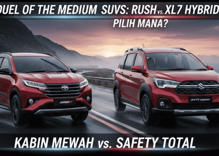 Suzuki XL7 vs Toyota Rush: Adu Gengsi Medium SUV, Mana yang Paling Layak Dipinang?