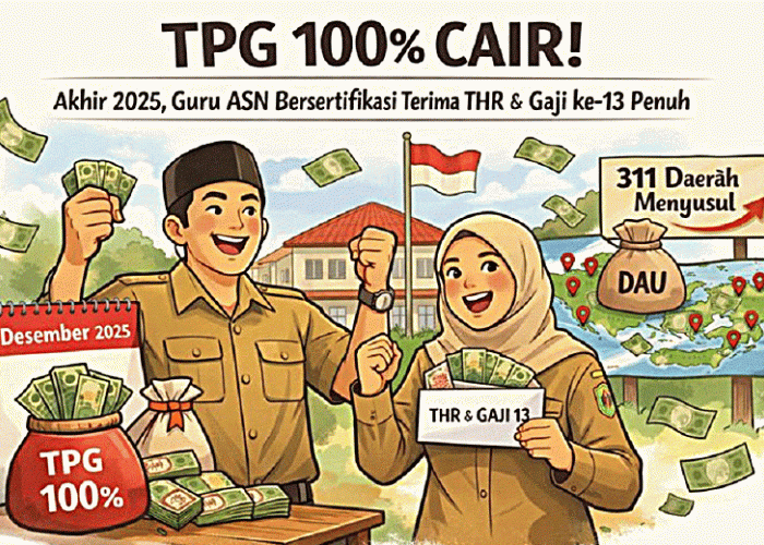 Jelang Nataru, THR TPG Guru Cair 100 Persen di 333 Daerah