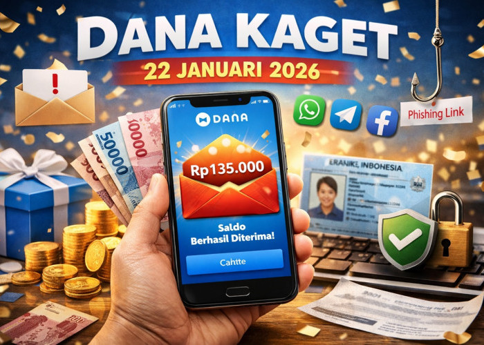 Link DANA Kaget Hadir Kembali pada 22 Januari 2026: Klaim Saldo Gratis hingga Rp135.000 dengan Cepat