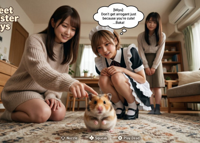 Siap-siap Baper! Sweet Hamster Days Bawa Genre Dating Sim ke Level Berbeda