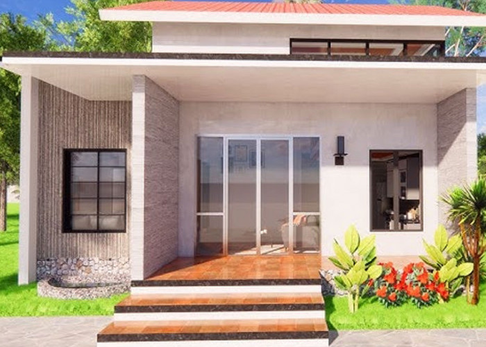 Desain Rumah 6×8 Dua Kamar yang Minimalis tapi Berkarakter, Solusi Hunian Stylish di Lahan Terbatas
