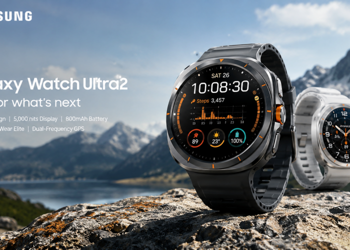 Galaxy Watch Ultra2 Bawa Layar 5.000 Nit dan Baterai 800mAh