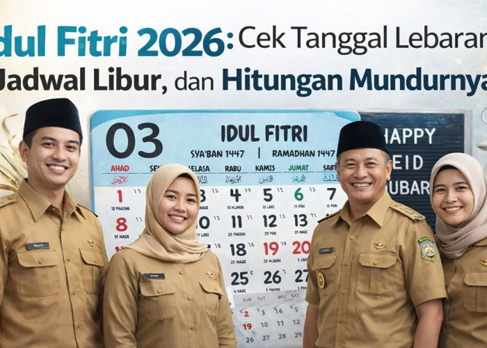 Ada WFA dan Cuti Bersama, Ini Jadwal Lengkap Libur Idulfitri 2026 Bagi Sekolah, Pemerintahan, dan Swasta