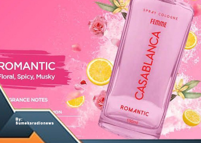 Parfum Casablanca Red Spray Cologne dari White Series, Sensasi Aroma yang Menggoda - Temukan di Alfamart!