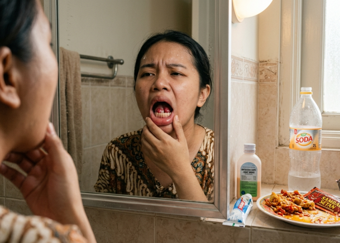Mengenal Bahaya Tonsilitis Kronis Akibat Pola Makan Tinggi MSG dan Soda