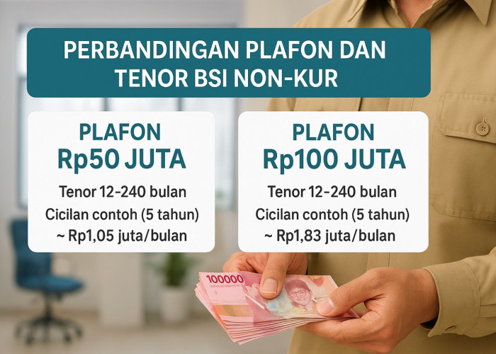 BSI Non KUR 2025: Pilih Rp50 Juta atau Rp100 Juta? Ini Perbandingan Paling Lengkap!