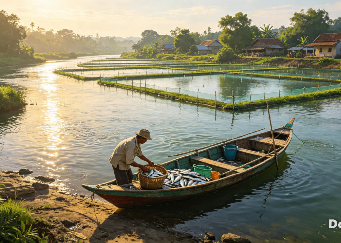 Dari Kolam dan Sungai: Hasil Laut Jadi Sumber Penghasilan