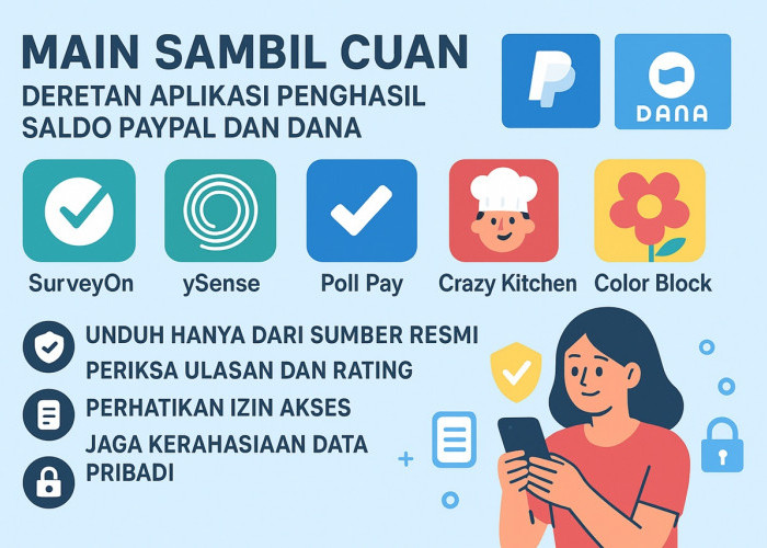 Main Sambil Cuan: Deretan Aplikasi Penghasil Saldo PayPal dan DANA yang Aman Digunakan Hari Ini