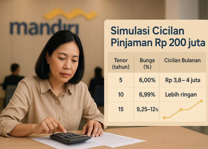 Skema Simulasi Cicilan Pinjaman Bank Mandiri hingga Rp 200 Juta untuk PPPK