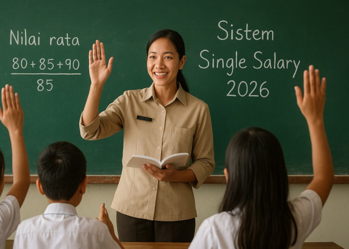 Simulasi Penghasilan Guru Serdik Jika Memakai Skema Single Salary atau Gaji Tunggal