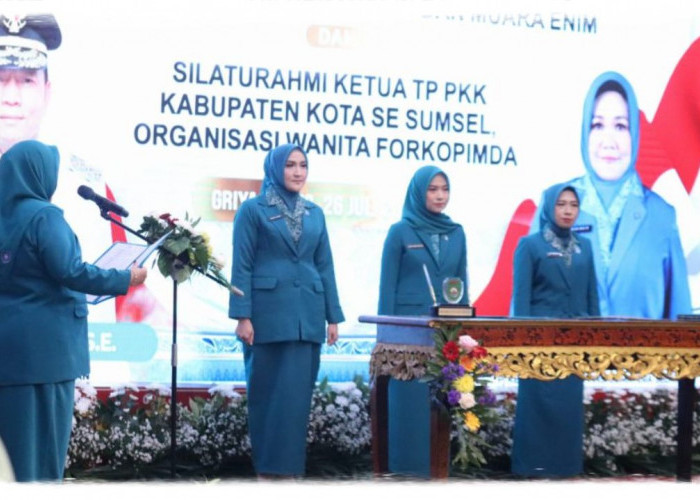 Pelantikan dan Pengukuhan Pj. Ketua TP PKK di Sumsel! Kolaborasi untuk Pembangunan Keluarga dan Masyarakat