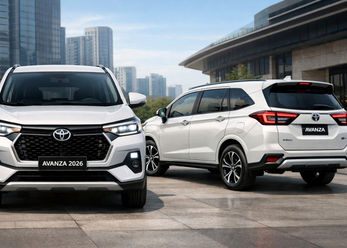Desain Eksterior Toyota Avanza 2026 Makin Modern dan Berkarakter