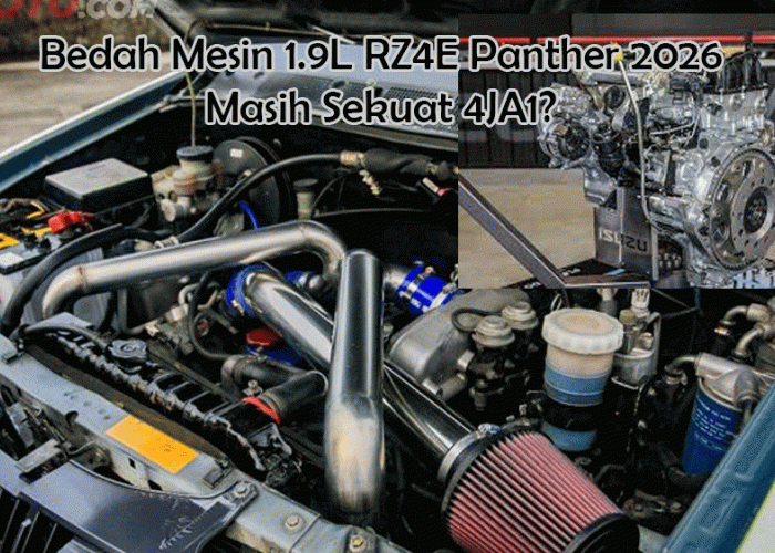 Bedah Mesin 1.9L RZ4E Panther 2026: Masih Sekuat 4JA1? Ini Rahasia Ketangguhannya!