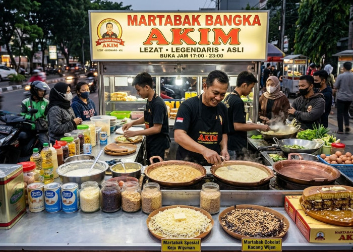 Santapan Hangat Penghangat Malam: Pesona Martabak Bangka yang Tak Pernah Pudar