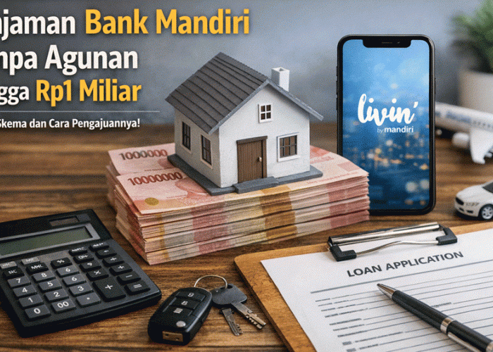 Pinjaman Bank Mandiri Tanpa Agunan Hingga Rp1 Miliar, Ini Skema dan Cara Ajukannya