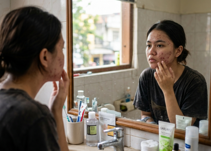 Jangan Minder Lagi! Ini Trik Ampuh Usir Jerawat Biar Wajah Kembali Glowing Maksimal.