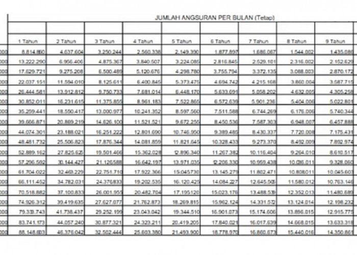 Pinjaman BSI Non KUR untuk Plafon di Atas Rp200 Juta: Fleksibilitas Tenor untuk Ringankan Cicilan