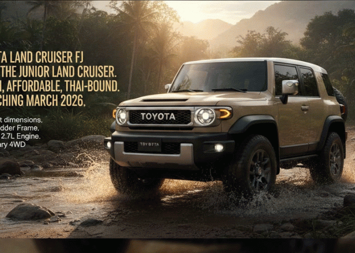 Toyota Land Cruiser FJ 2026: “Junior Land Cruiser” yang Bikin SUV Tangguh Jadi Lebih Masuk Akal