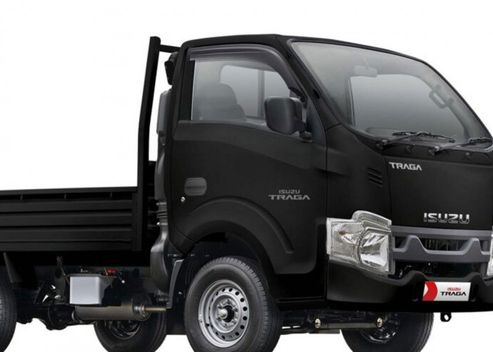 Isuzu Traga Tampil Lebih Gagah dengan Warna Black Premium: Pilihan Baru yang Menggiurkan Pebisnis Niaga