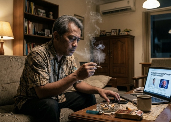 Bukan Cuma Kurang Niat, Ini Alasan Medis Kenapa Lepas dari Rokok Terasa Menyiksa!