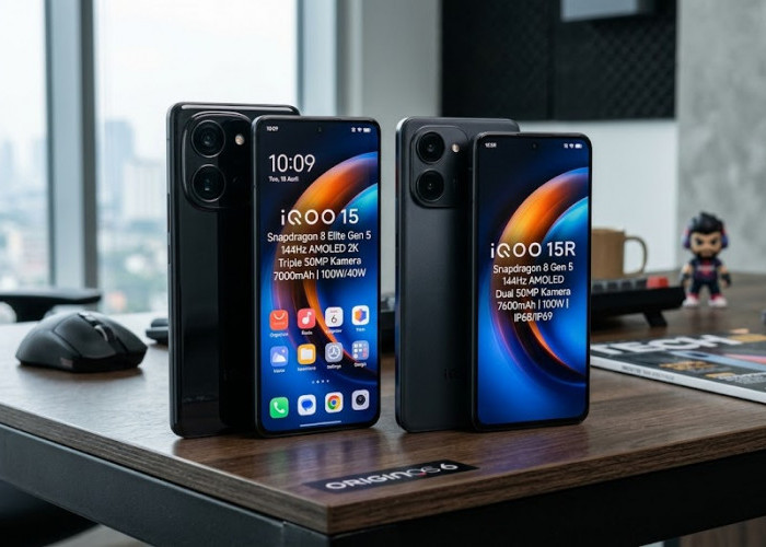 iQOO 15 dan iQOO 15R: Perbandingan Harga, Spesifikasi, Kualitas, Aplikasi, dan Fitur Kekinian
