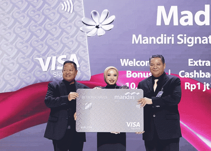 Kartu Kredit Mandiri Buttonscarves: Co-Branding Elegan dengan Kelas Visa Signature