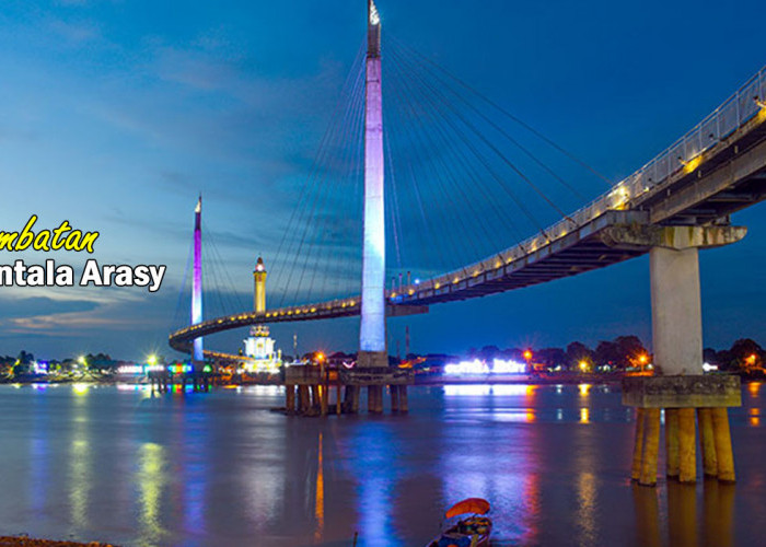 Jembatan Gentala Arasy, Objek Wisata Paling Terkenal dan Kekinian di Kota Jambi, Kesini Yuks !