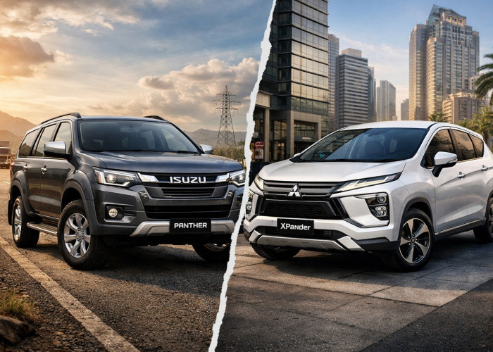 MPV 7 Penumpang 2026: Isuzu Panther Reborn Siap Angkut Beban, Xpander Lincah di Perkotaan