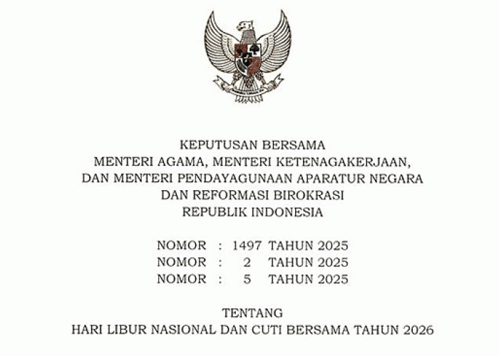 Resmi! Hari Libur Nasional & Cuti Bersama ASN 2026: Hak Cuti Dipangkas, PPPK Guru Paling Terdampak