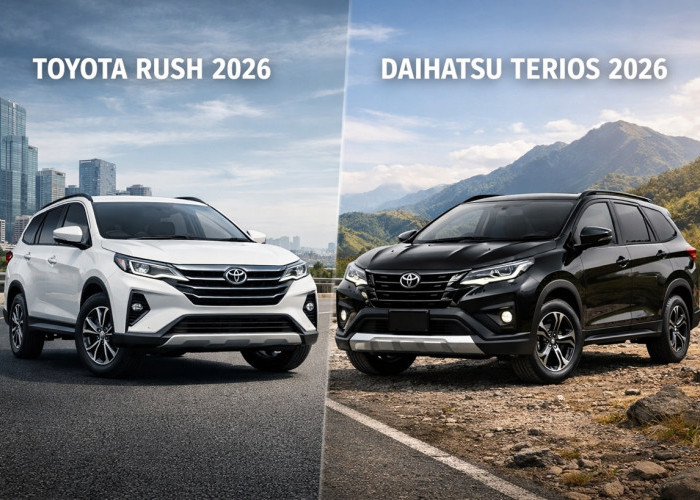 Perbandingan Lengkap Rush dan Terios 2026: Desain, Fitur, hingga Harga