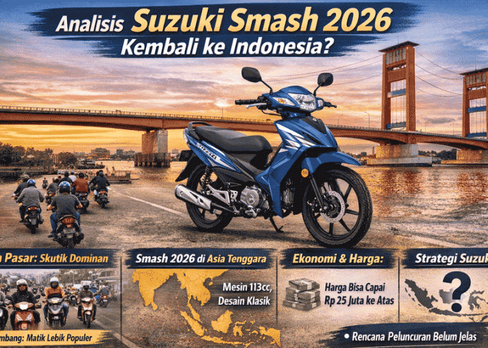 Analisis Suzuki Smash 2026: Peluang Motor Bebek Legendaris Ini Masuk ke Indonesia