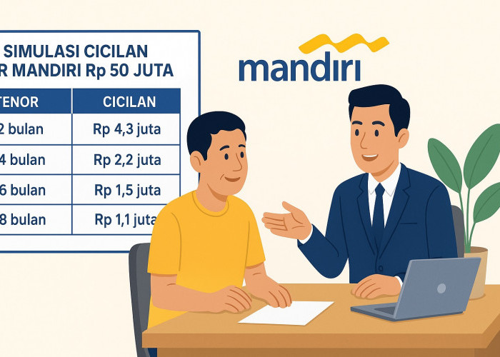 Cicilan Mulai Rp 1 Jutaan! Ini Rincian Lengkap Pinjaman KUR Mandiri Rp 50 Juta