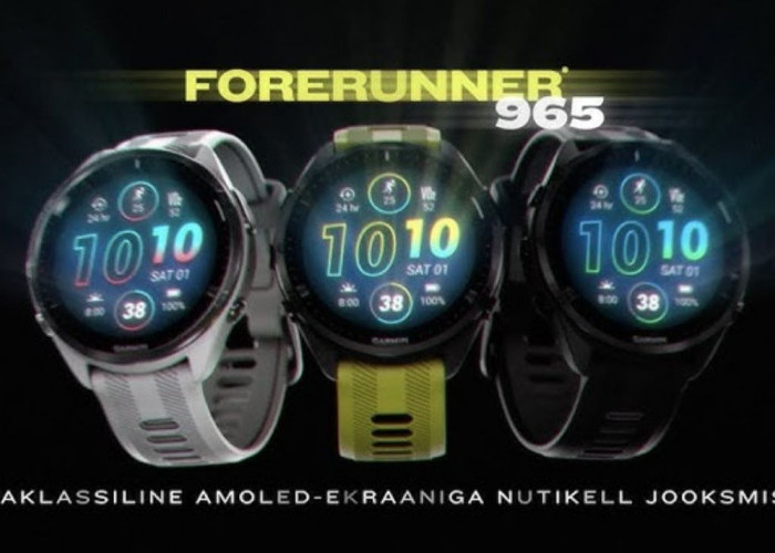 Layar AMOLED Tajam & Baterai Tahan 3 Minggu: Ini Kekuatan Forerunner 965!