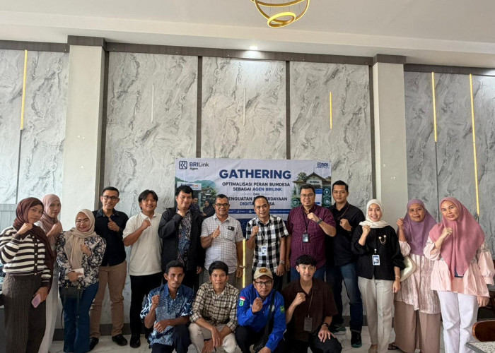 BRI Cabang Sekayu Perkuat Peran BUM Desa sebagai Agen BRILink untuk Dorong Ekonomi Digital