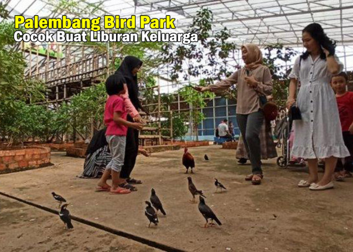 Palembang Bird Park, Tempat Wisata Terfavorit Bagi Anak-anak dan Keluarga di Palembang, Nataru Rame Disini !