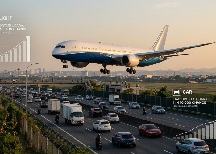 Mitos Aviophobia Goyang Fakta, Mengapa Langit Jauh Lebih Aman daripada Jalan Raya