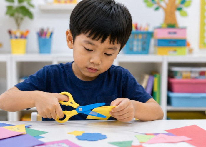 Gunting Plastik untuk Anak, Benarkah Lebih Aman Dibanding Gunting Biasa?