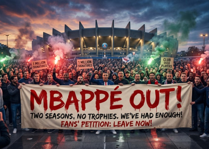 Protes Keras! Petisi 'Mbappe Out' Menggema Usai Klub Gagal Total Lagi