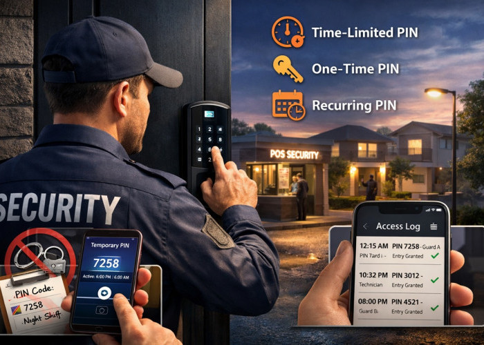 Panduan Praktis Menggunakan Fitur Temporary PIN pada Smart Lock untuk Petugas Keamanan Komplek