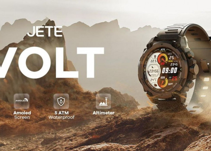 Wow! Jete Siapkan Smartwatch Baru untuk Aktivitas Outdoor: Jete Volt dengan GPS Internal!