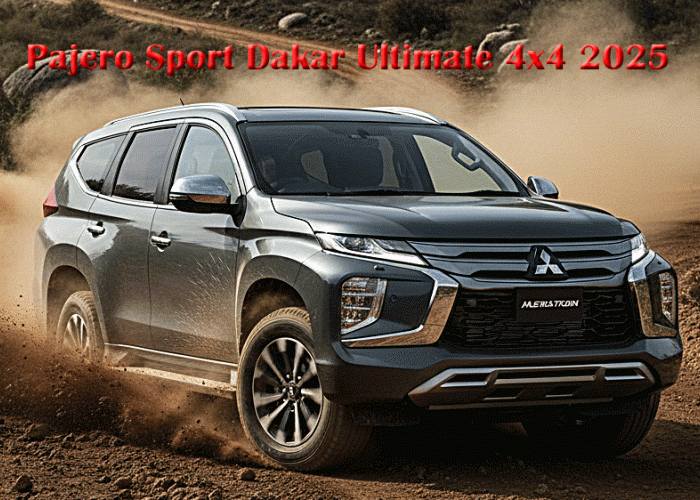 Pajero Sport Dakar Ultimate 4x4 2025: SUV Sultan Diesel 181 PS, Fitur ADAS & Interior Mewah!