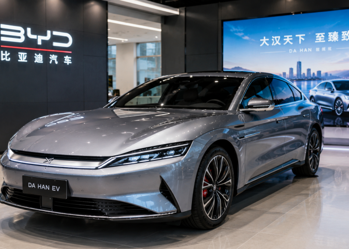 BYD Da Han EV Tempuh 1.008 Km, Harga Mulai Rp580 Jutaan di China