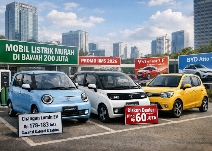 Mobil Listrik Murah di Bawah Rp200 Juta Makin Ramai, Merek China Kuasai Pasar Awal 2026