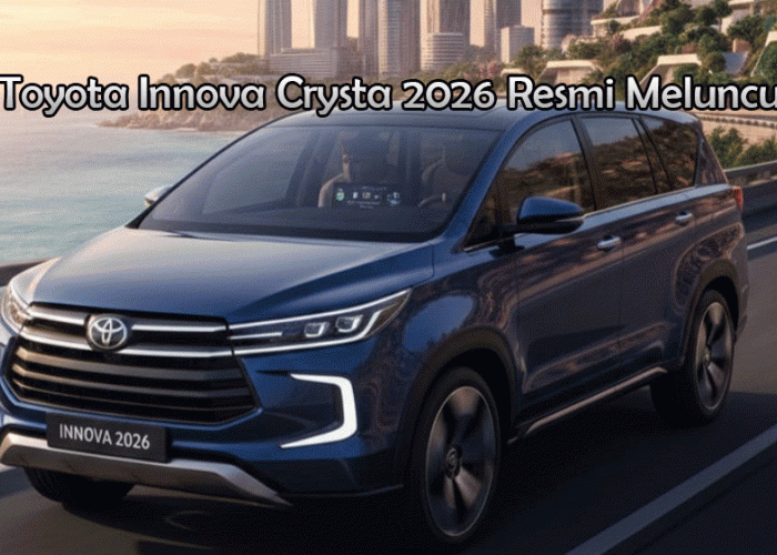 Toyota Innova Crysta 2026 Resmi Meluncur: MPV Keluarga Makin Mewah, Teknologi Naik Kelas!